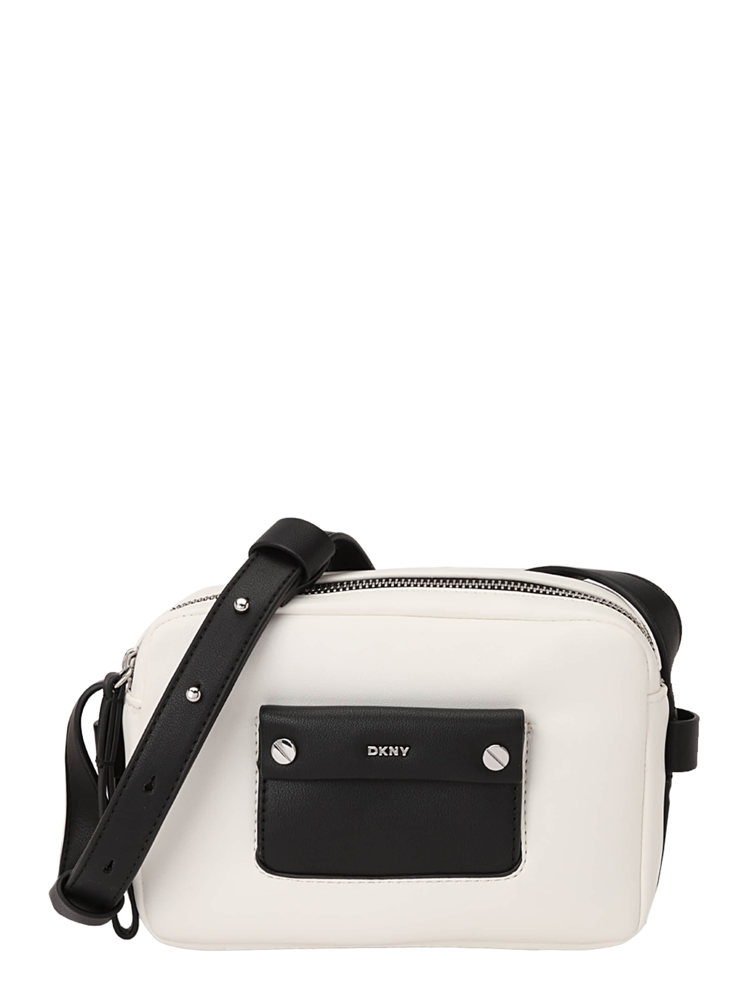 Sac à bandoulière DKNY en blanc : devant