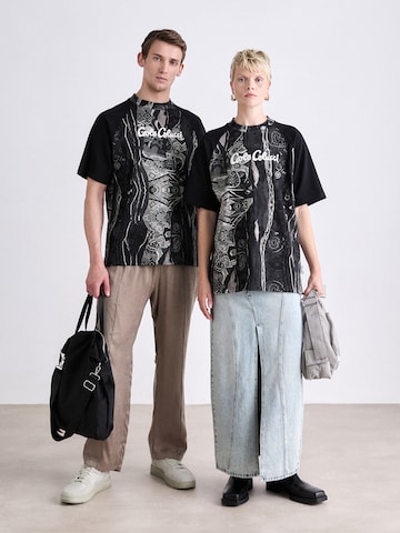 Carlo Colucci Shirt 'Eschfaller' in Black