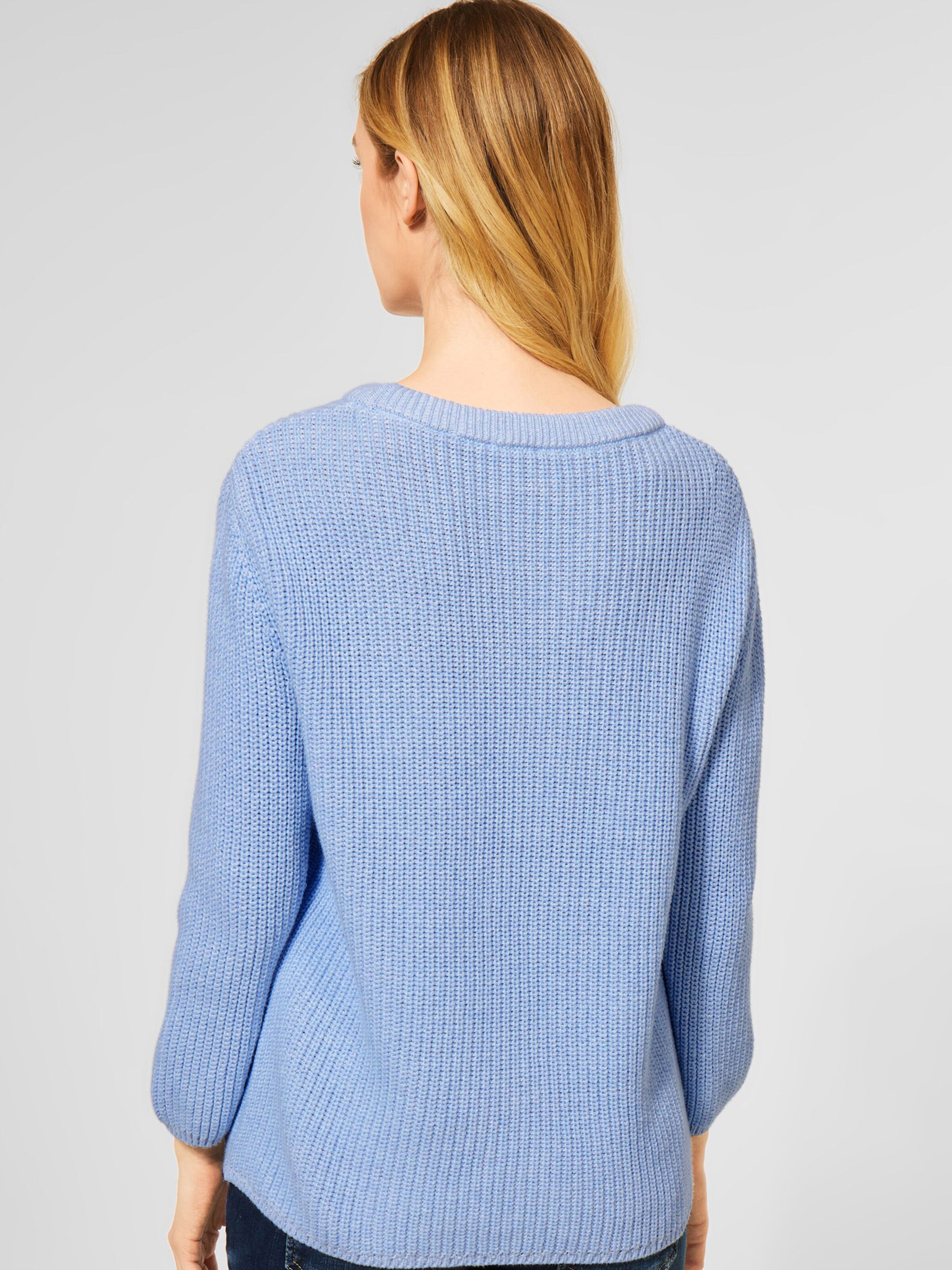 Frauen Pullover & Strick STREET ONE Pullover in Blau - LC99058