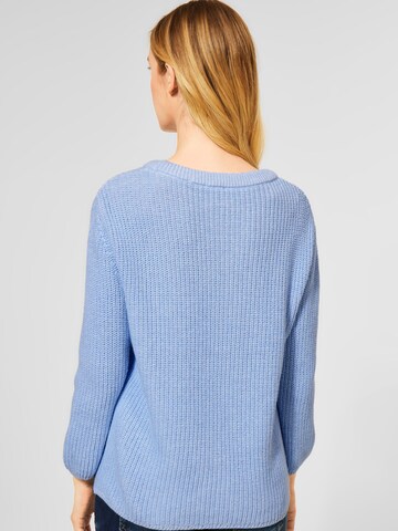 STREET ONE Pullover in Blau