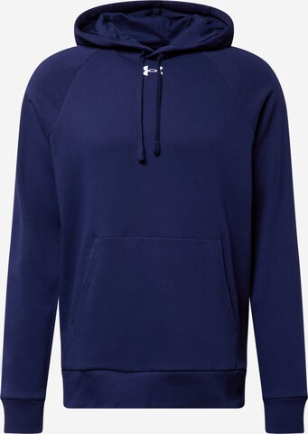 Sweat de sport UNDER ARMOUR en bleu : devant