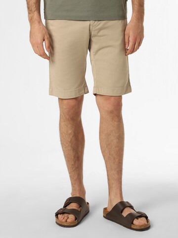 PIERRE CARDIN Regular Chino 'Lyon' in Beige: voorkant