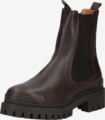 PAVEMENT Chelsea Boots in Braun: Vorderseite