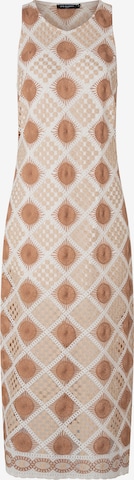 Ana Alcazar Jurk 'Kabesi' in Beige: voorkant