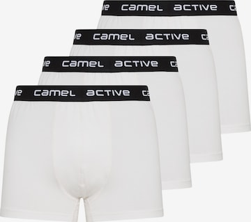 CAMEL ACTIVE Boxer shorts in White: front