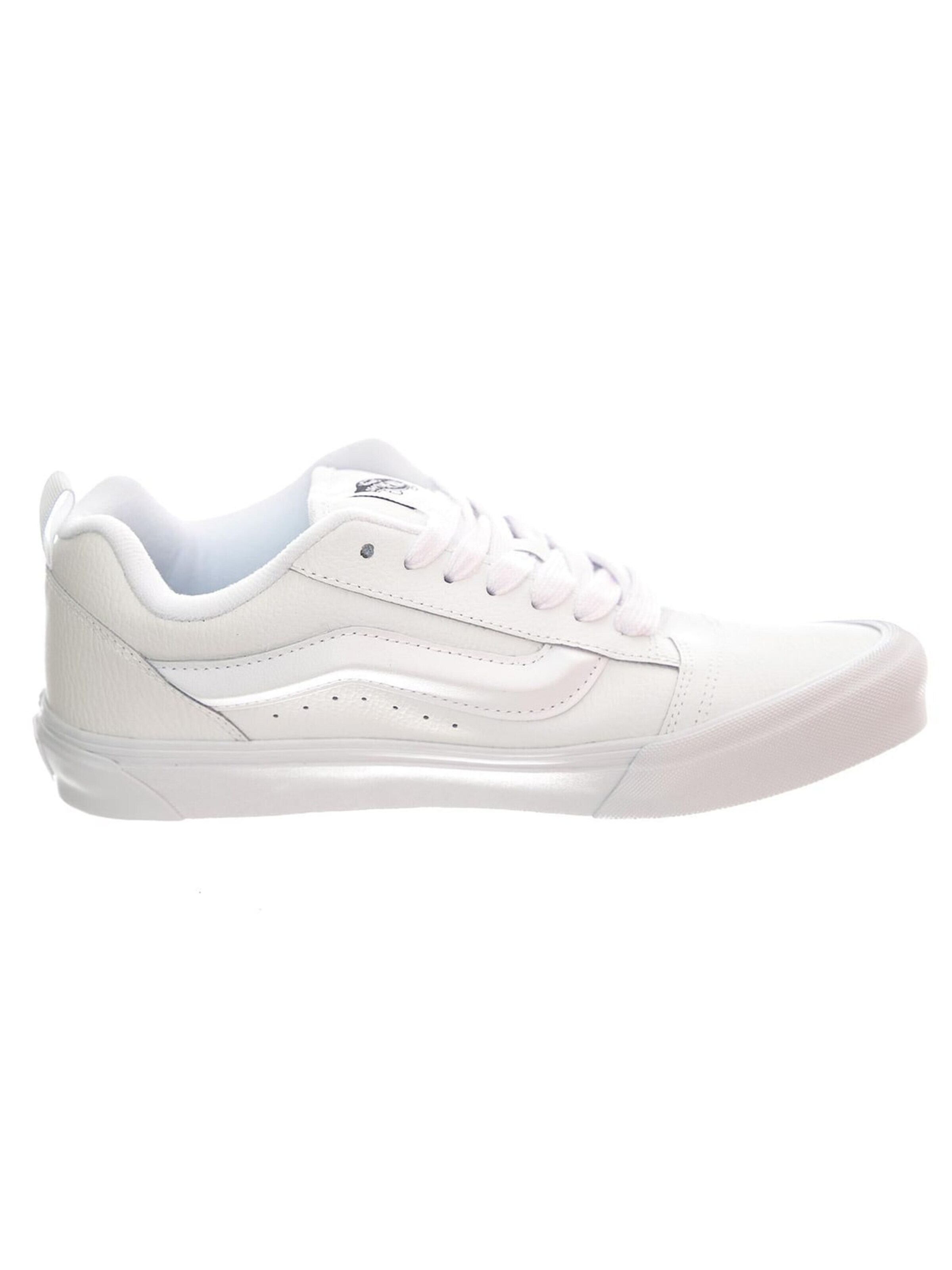 Chaussure de sport à lacets 'Knu School Leather True White' VANS en blanc