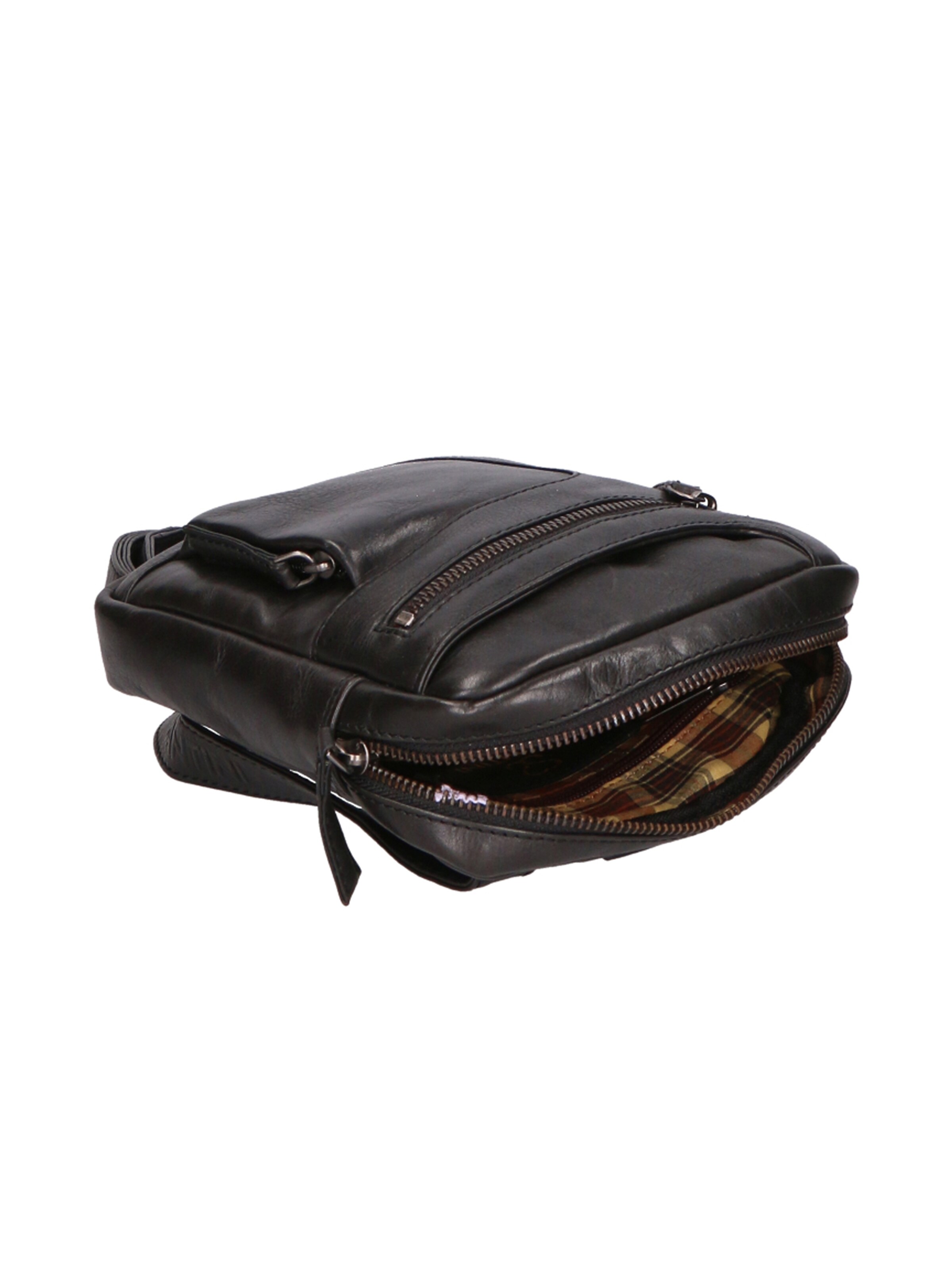 Santini Firenze Schoudertas in Zwart