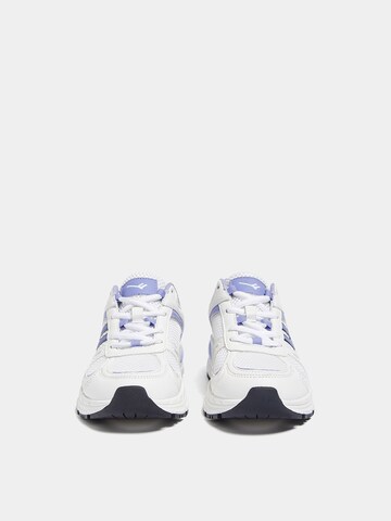 Pull&Bear Platform trainers in White