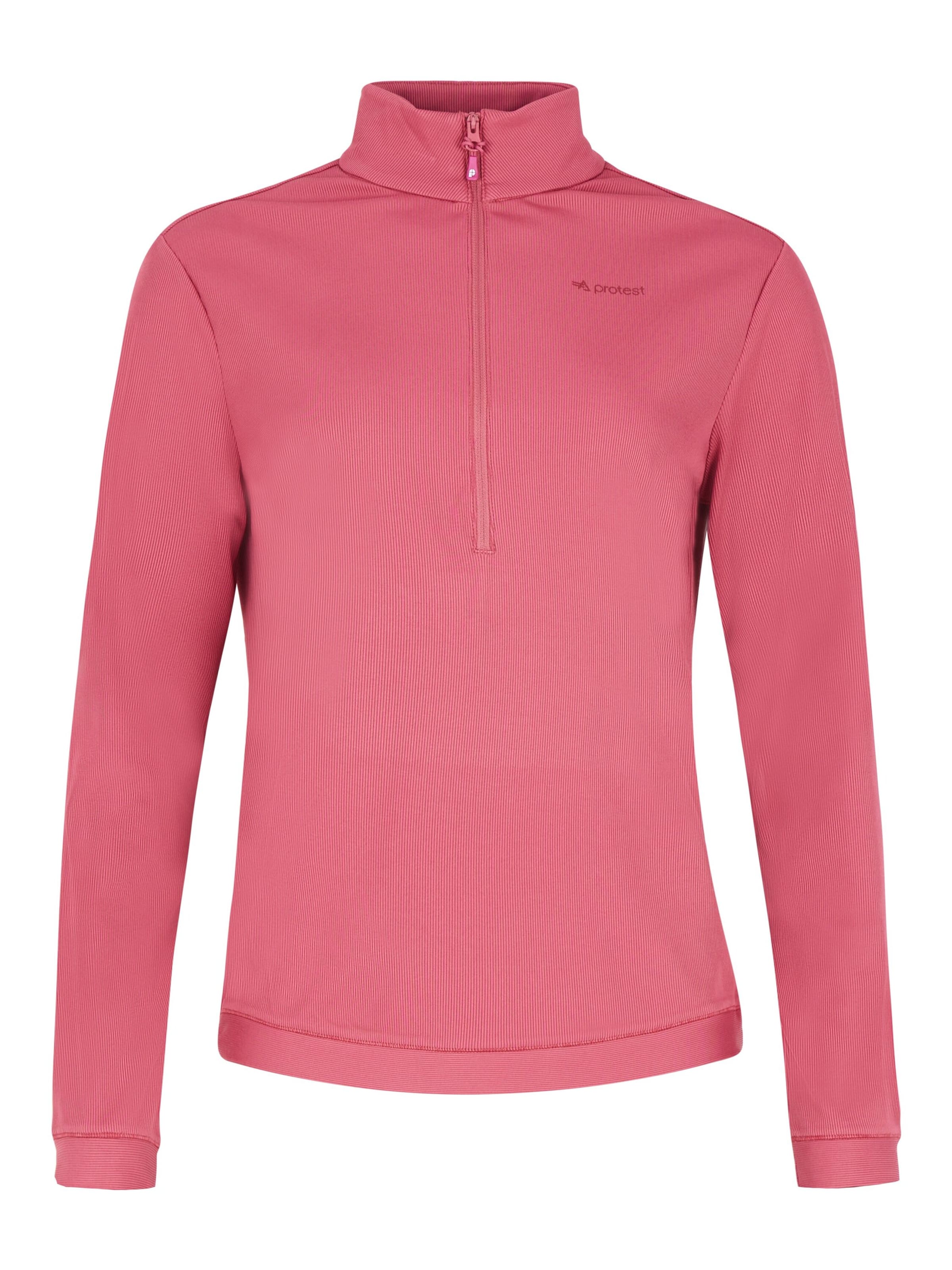 PROTEST Athletic Sweatshirt 'PRTCUPID' in Pink: front