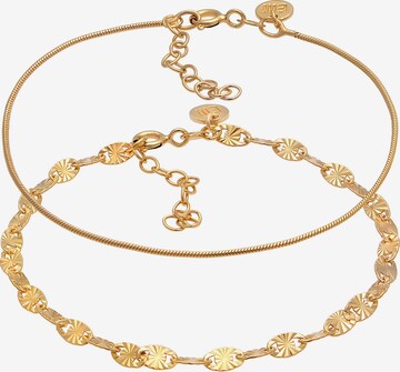 ELLI PREMIUM Sieraden set in Goud: voorkant