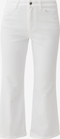 s.Oliver BLACK LABEL Flared Jeans in White: front