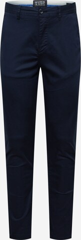 SCOTCH & SODA Chino 'Stuart' in Blauw: voorkant