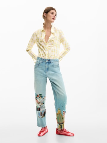 Desigual Tapered Jeans in Blau