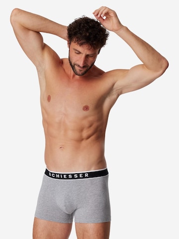 SCHIESSER Boxer shorts '95/5 Cotton' in Grey