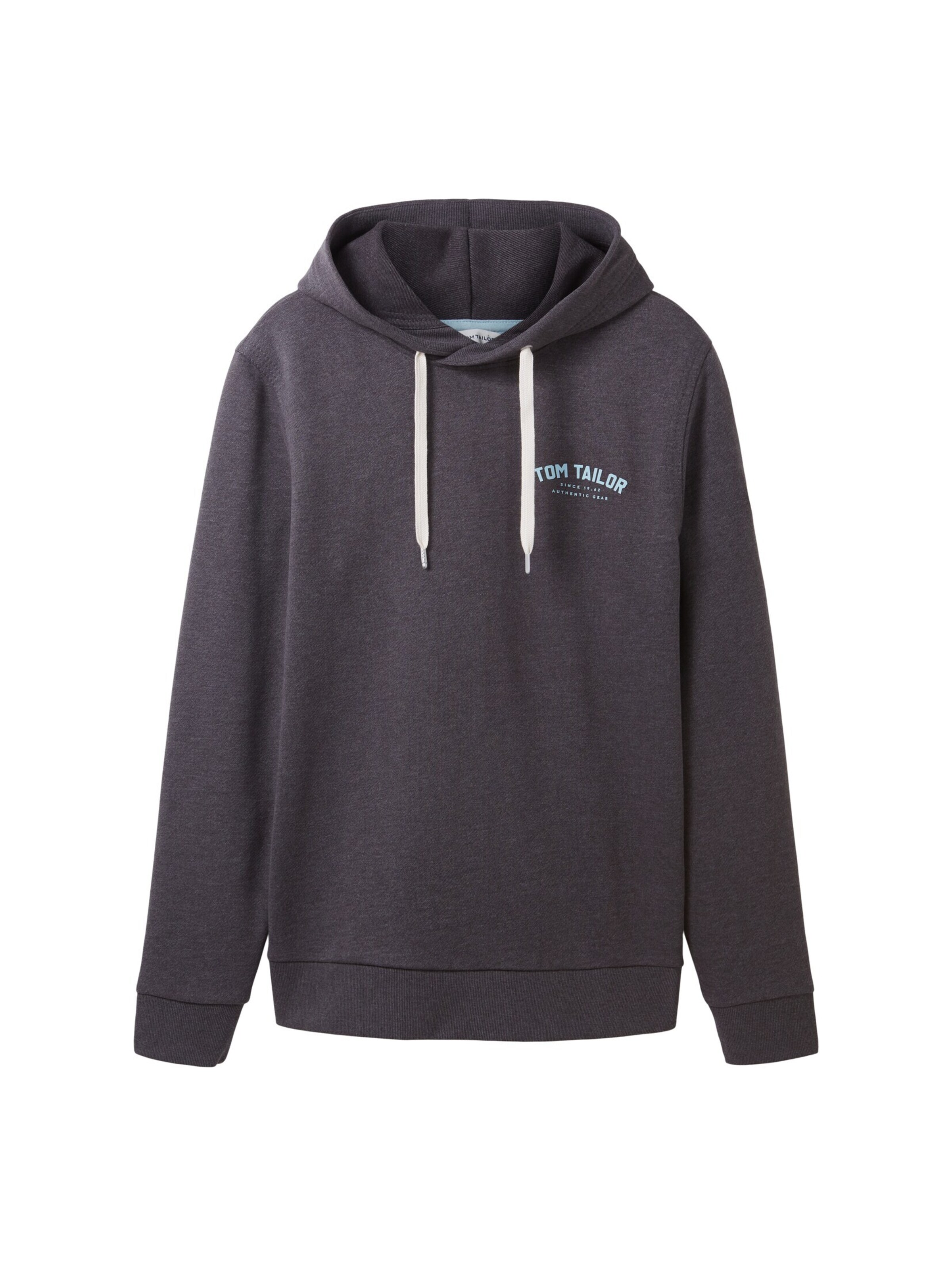 Sweat-shirt TOM TAILOR en gris : devant