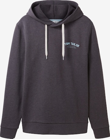 TOM TAILOR Sweatshirt in Grey: front