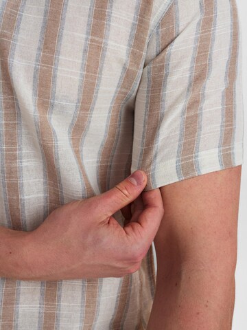 Dxnmxrk Shirt 'DXEason' in Beige