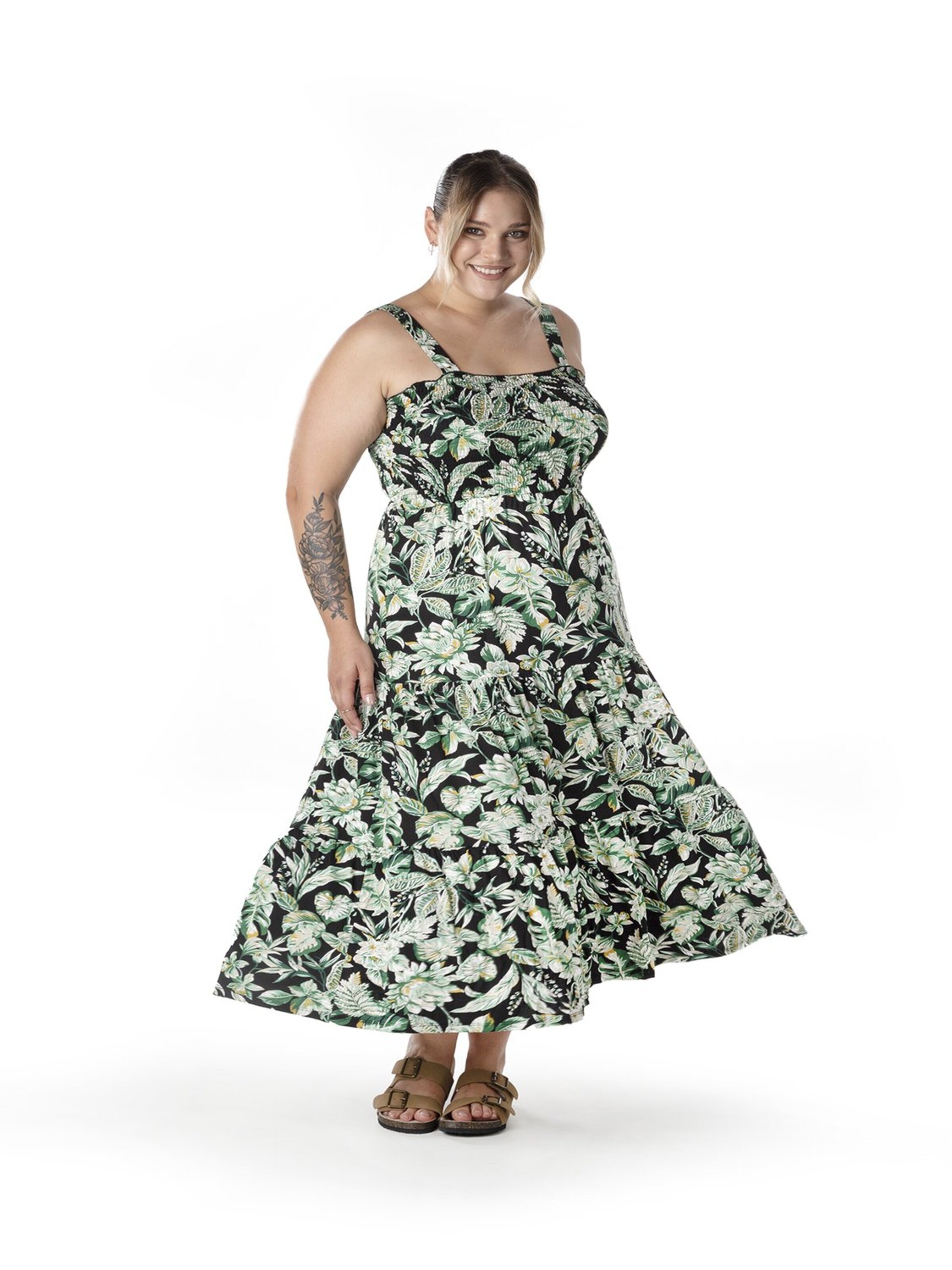 Stil Diva Kleid in Schwarz