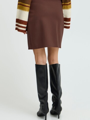 Jupe b.young en marron