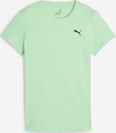 PUMA T-shirt 'BETTER ESSENTIALS' en vert pastel / noir / blanc, Vue avec produit