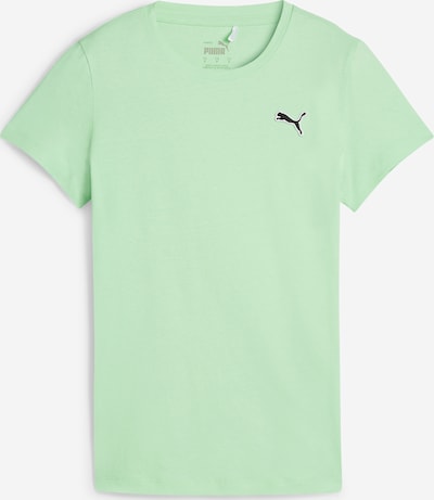 PUMA T-shirt 'BETTER ESSENTIALS' en vert pastel / noir / blanc, Vue avec produit