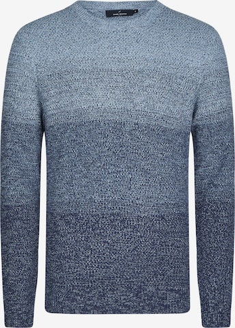 HECHTER PARIS Sweater in Blue: front