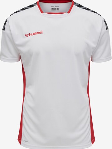 Hummel - Camiseta funcional en blanco: frente
