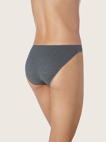 zd ZERO DEFECTS Panty 'Venus soy fiber low waist panty' in Grey