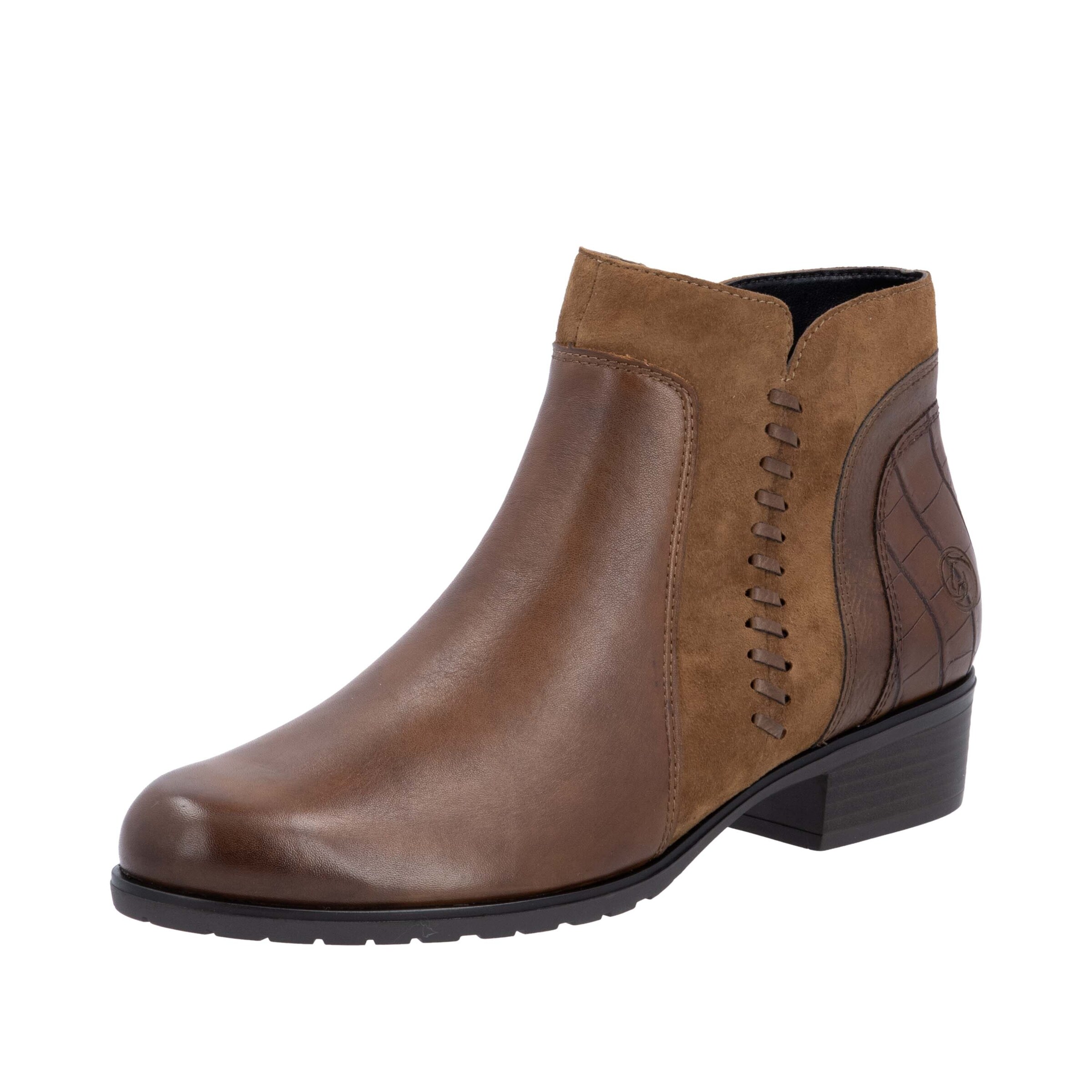 REMONTE Bottines 'D6893 ' en chocolat, Vue avec produit