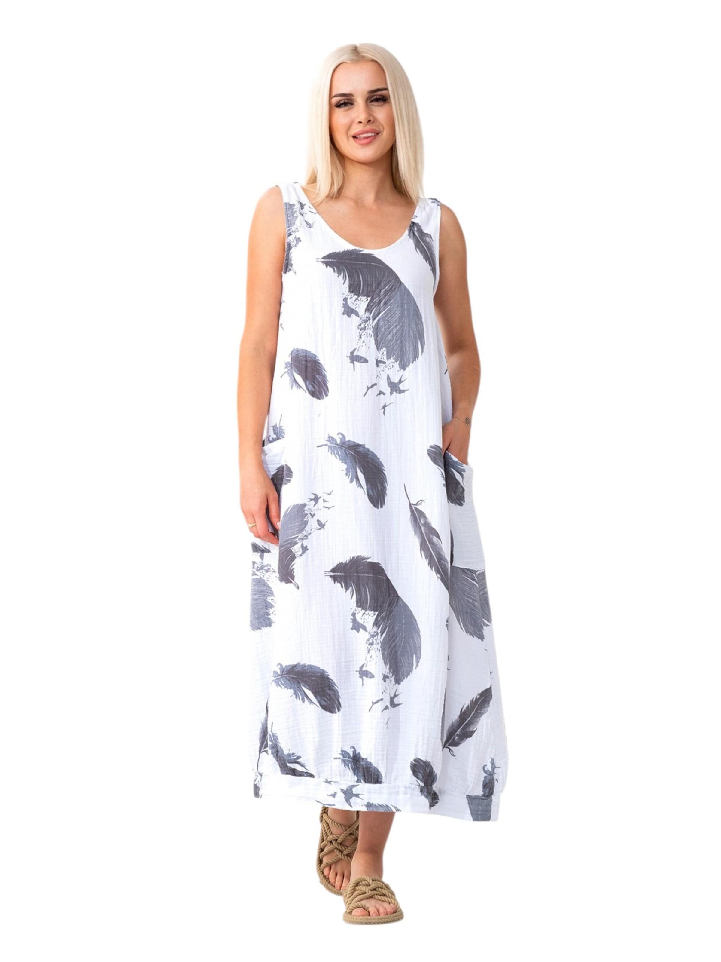 WENOR Strandkleid 'ZELMA'‌‌‌‌‌‌‌‌‌ in Grau