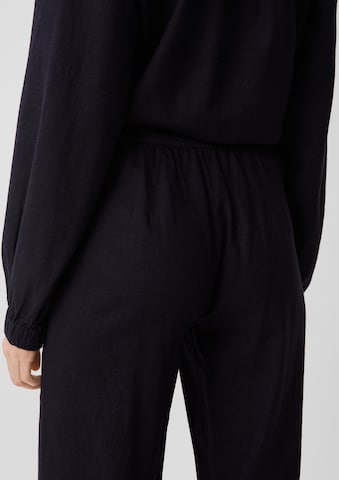 comma casual identity Regular Hose in Blau