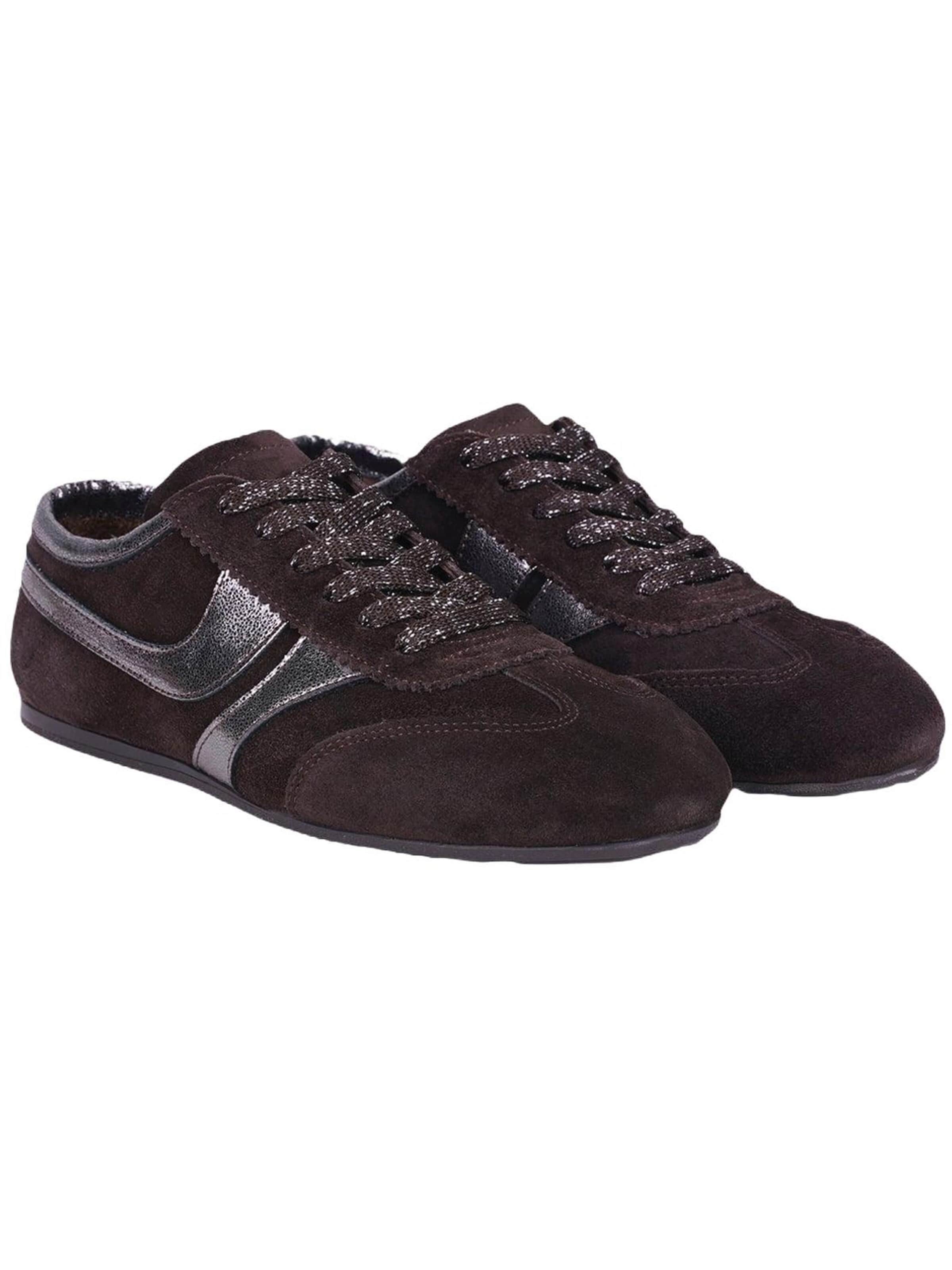 Desa Sneakers laag 'Trainer' in Bruin