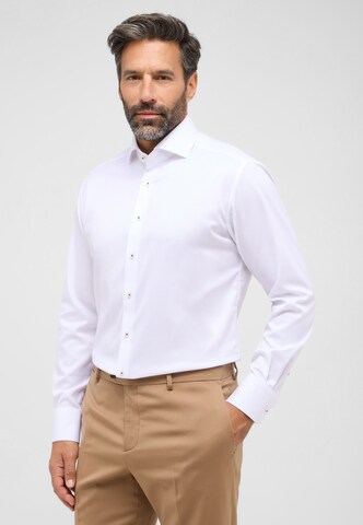 ETERNA Regular fit Overhemd in Wit: voorkant