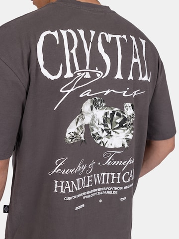 Crystal Paris Shirt 'Dias' in Grijs