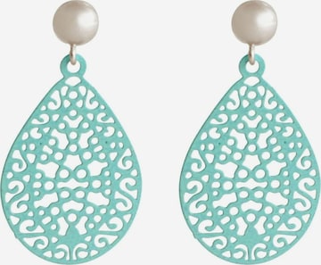 Gemshine Ohrringe in Blau: Vorderseite