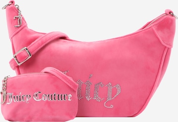 Juicy Couture Сумка через плечо в Ярко-розовый: спереди