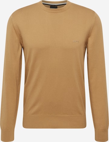 BOSS Black Pullover 'Pacas-L' in Beige: predná strana