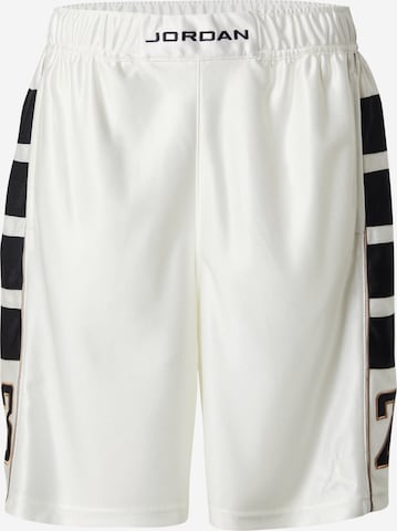 Jordan Bukser 'BRK CAT SCRATCH' i hvid: forside