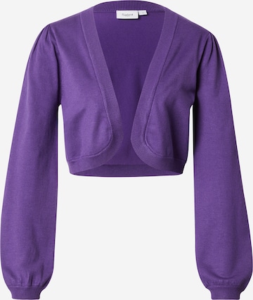 Cardigan 'Mila' SAINT TROPEZ en violet : devant