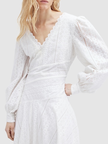 AllSaints Kleid 'AVIANA' (GOTS) in Weiß