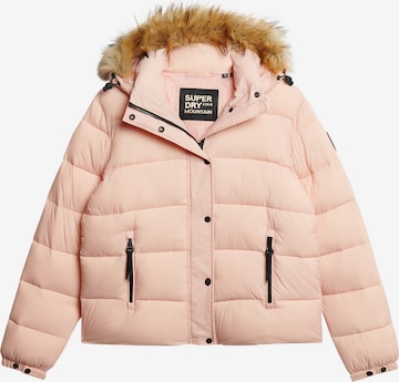 Superdry Winterjacke in Beige: Vorderseite