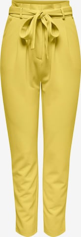 JDY Pleated Pants 'Tanja' in Yellow: front