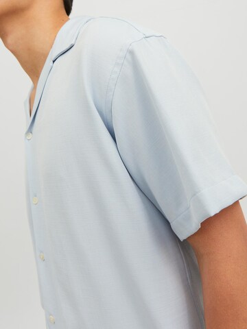 JACK & JONES - Regular Fit Camisa 'Jude' em azul