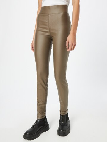 Freequent Skinny Leggings 'SHANNON COOPER' - barna: elől