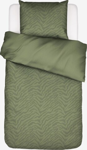 ESSENZA Duvet Cover in Green: front