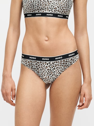 HUGO Stringit värissä beige: etupuoli