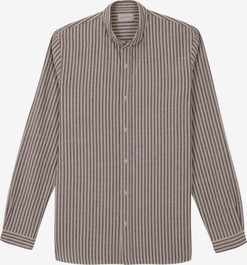 Coupe regular Chemise Scalpers en beige : devant