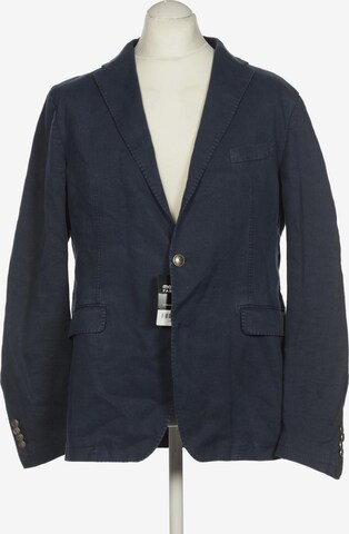 Tagliatore Suit Jacket in L-XL in Blue: front
