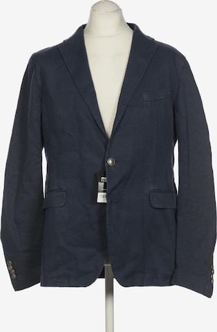 Tagliatore Suit Jacket in L-XL in Blue: front