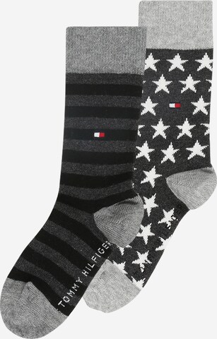 TOMMY HILFIGER Носки в Серый: спереди